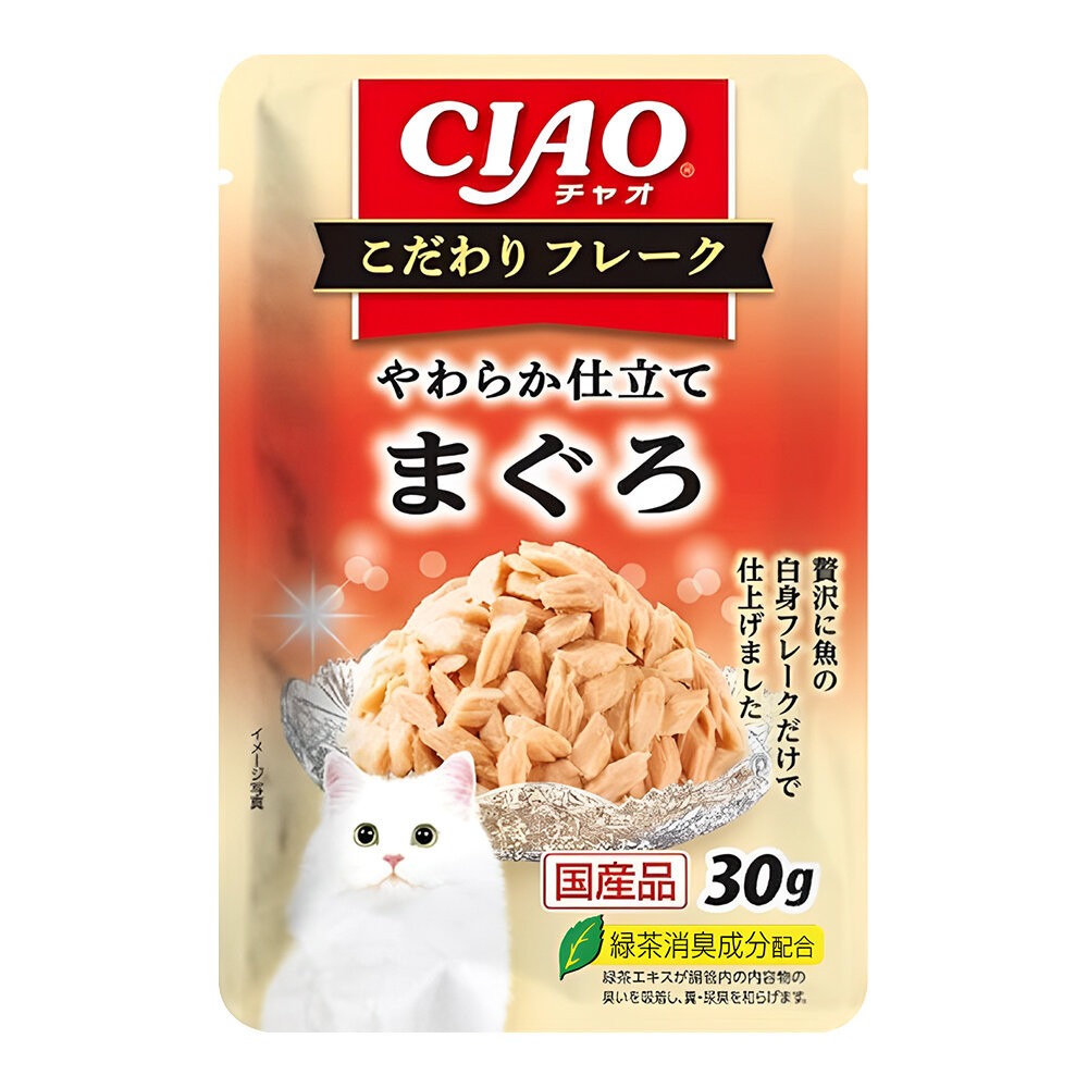 【旺生活】CIAO啾嚕 極緻餐包系列 CIAO 餐包 30g 寵物餐包 貓咪餐包 貓餐包 貓罐-規格圖4