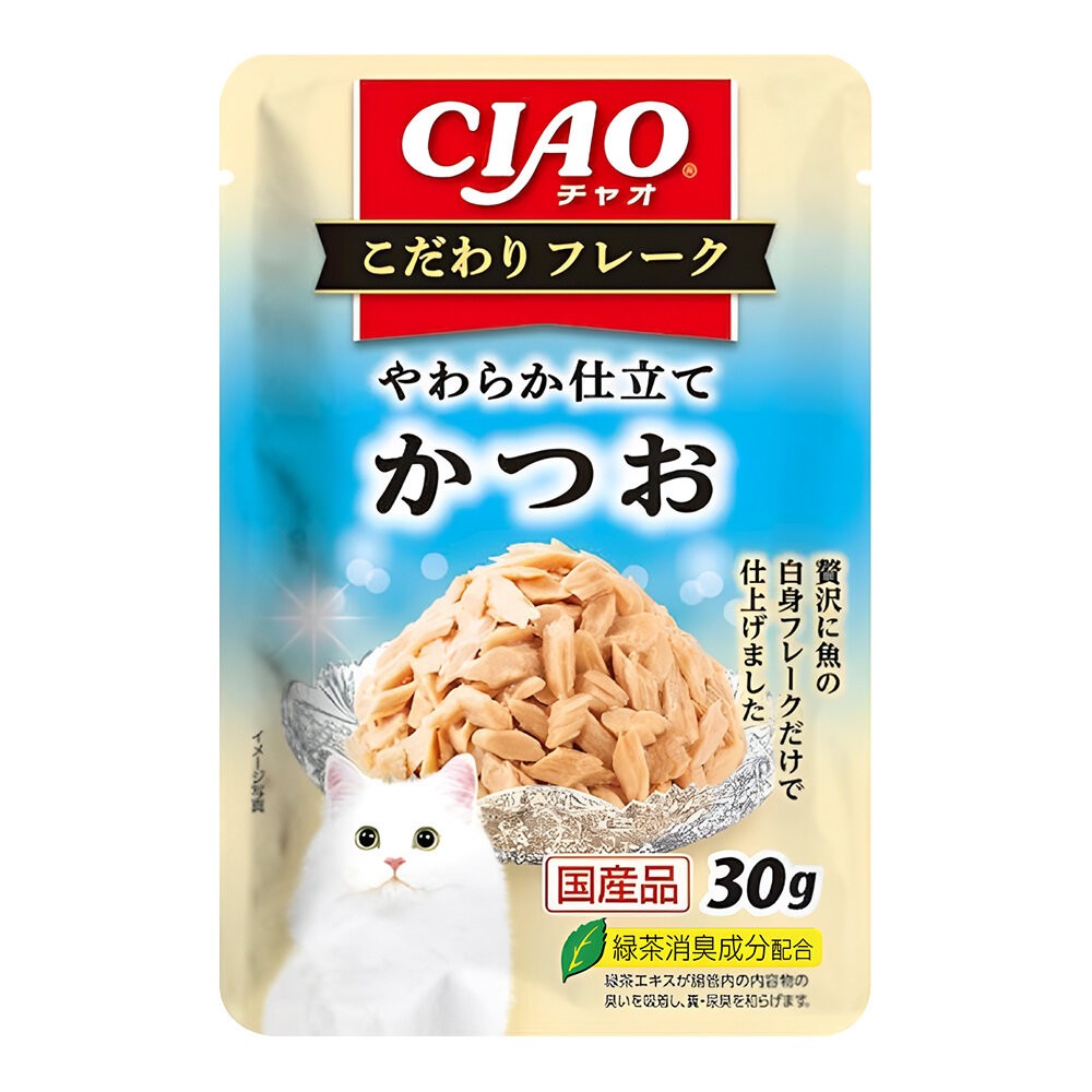 【旺生活】CIAO啾嚕 極緻餐包系列 CIAO 餐包 30g 寵物餐包 貓咪餐包 貓餐包 貓罐-規格圖4