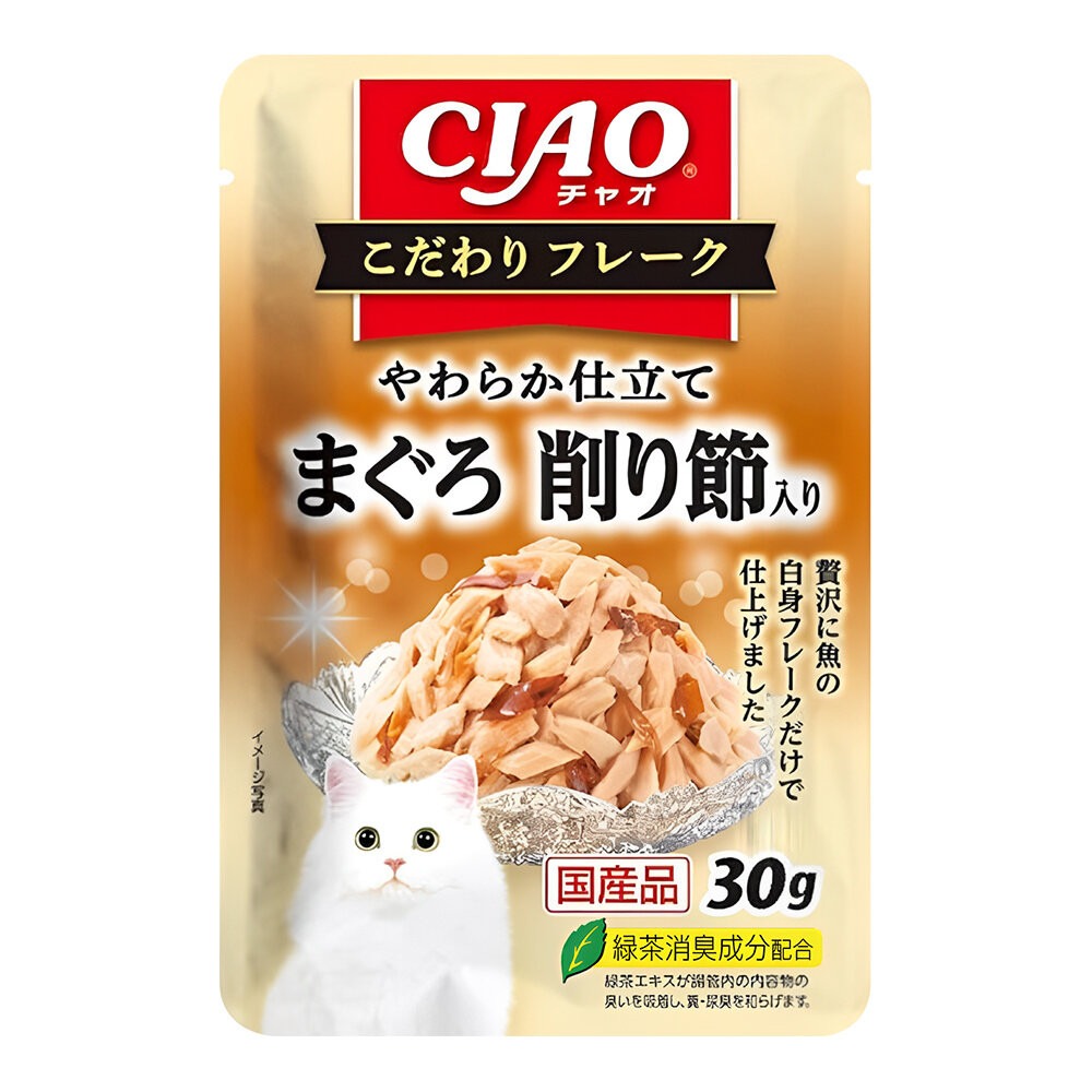 【旺生活】CIAO啾嚕 極緻餐包系列 CIAO 餐包 30g 寵物餐包 貓咪餐包 貓餐包 貓罐-規格圖4