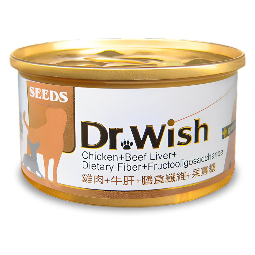 【旺生活】Dr Wish 愛犬調整配方營養食 85g 24入/箱 惜時 聖萊西 狗罐頭 副食罐 狗罐 犬罐-規格圖10