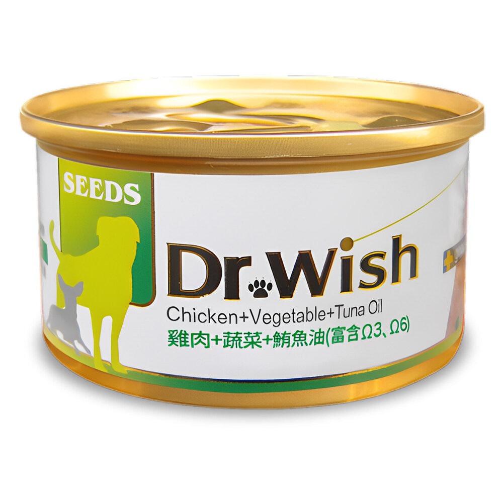 【旺生活】Dr Wish 愛犬調整配方營養食 85g 24入/箱 惜時 聖萊西 狗罐頭 副食罐 狗罐 犬罐-規格圖10