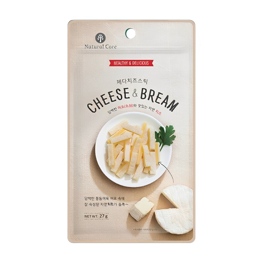 【旺生活】韓國 NATURAL CORE 自然核心 夾心起司條 23g 狗零食 狗點心 狗起司 起司條-規格圖11
