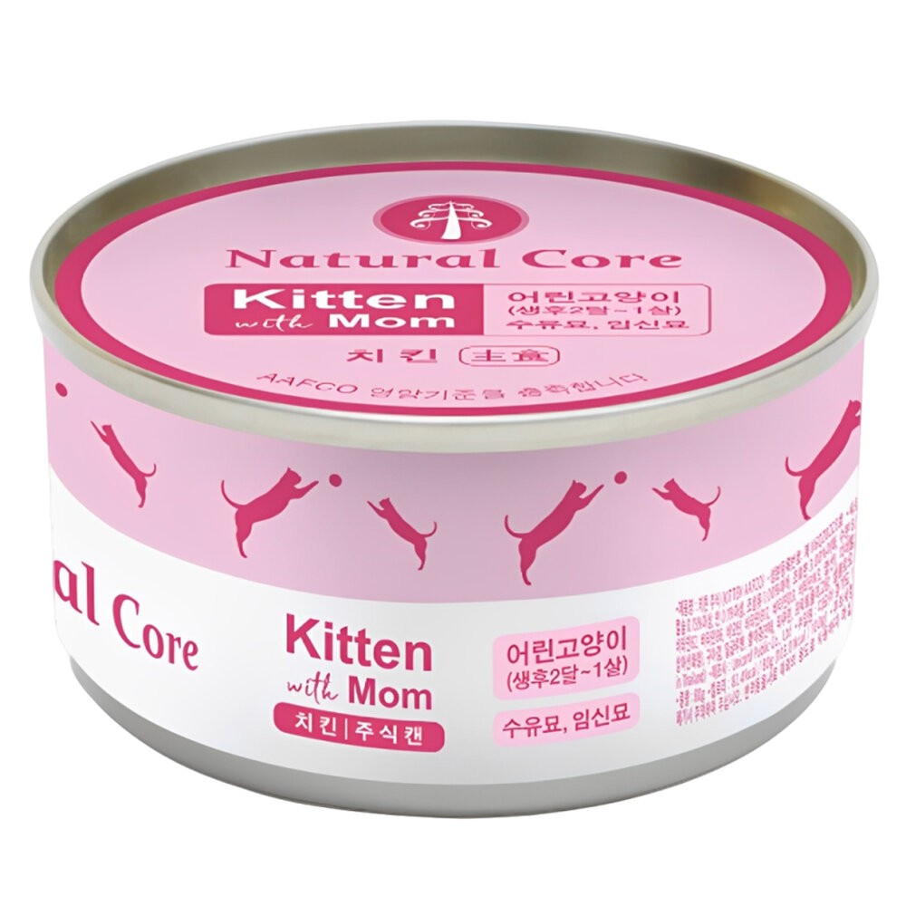 【旺生活】韓國 NATURAL CORE 自然核心 肉汁高湯主食罐 80g 貓罐頭 貓主食罐 雞肉 鮪魚 貓罐-規格圖11