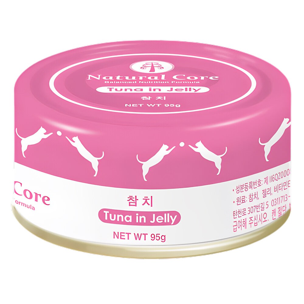【旺生活】NATURAL CORE 自然核心 鮮肉貓罐 95g 貓罐頭 副食罐 雞肉 鮪魚 貓罐-規格圖10