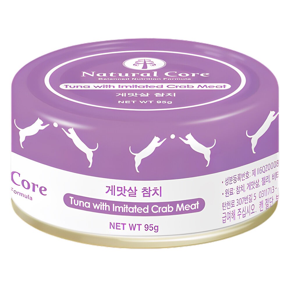 【旺生活】NATURAL CORE 自然核心 鮮肉貓罐 95g 貓罐頭 副食罐 雞肉 鮪魚 貓罐-規格圖10