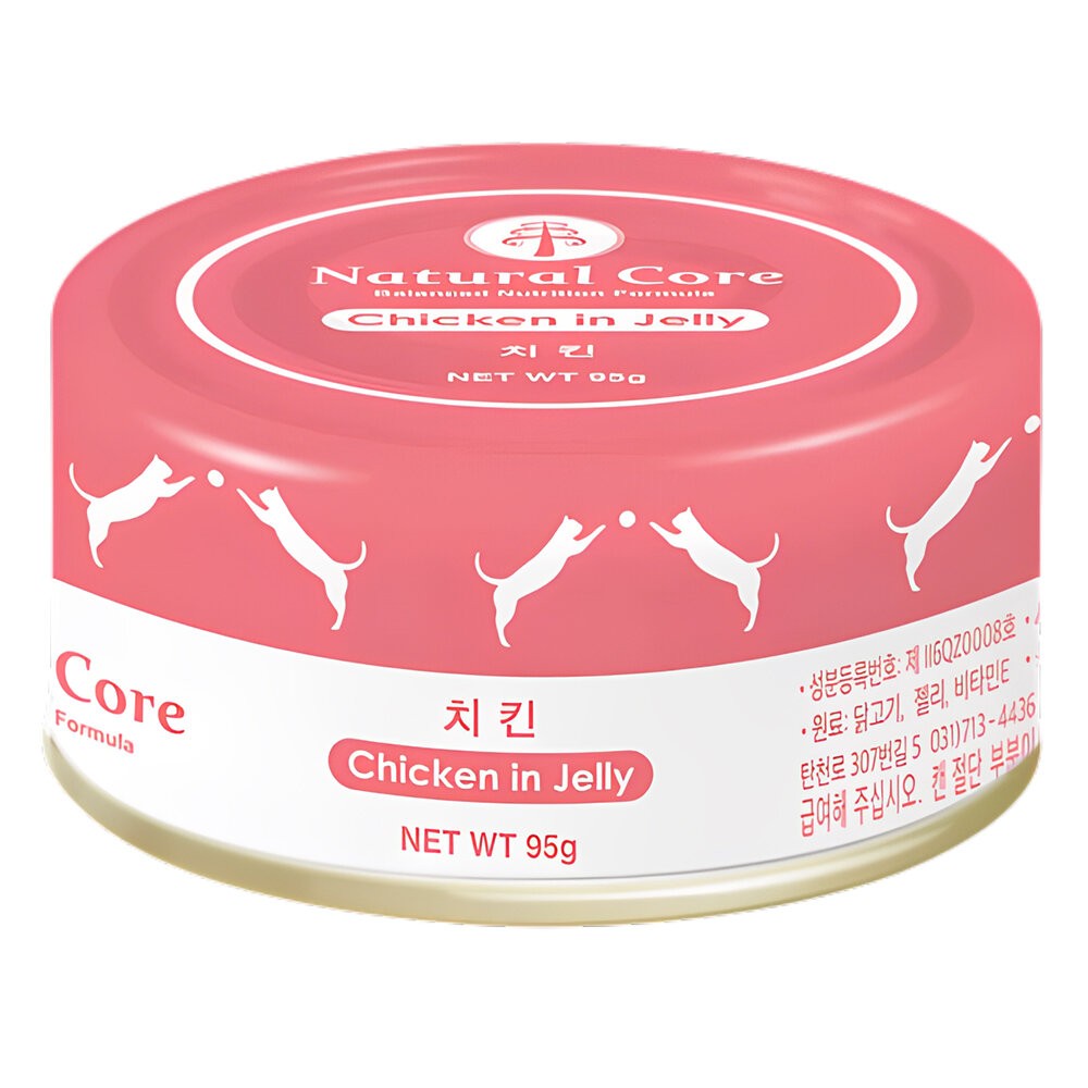 【旺生活】NATURAL CORE 自然核心 鮮肉貓罐 95g 貓罐頭 副食罐 雞肉 鮪魚 貓罐-規格圖10