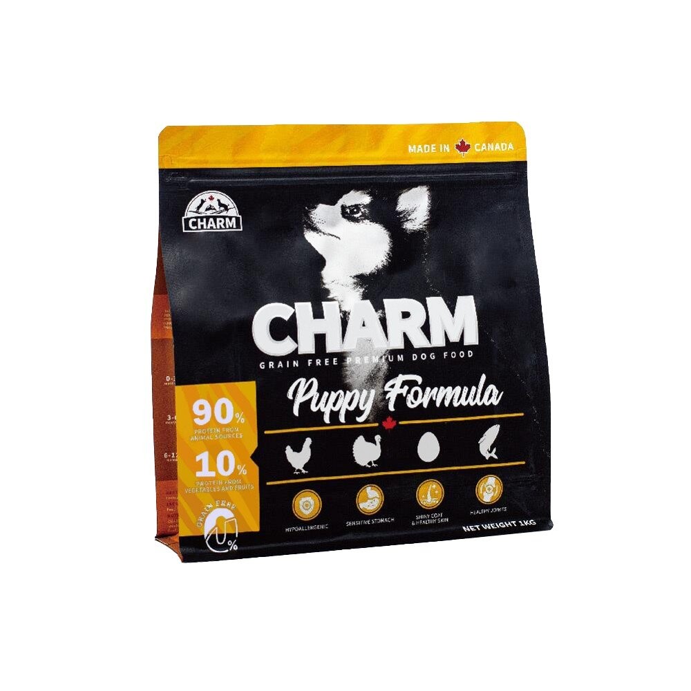 【旺生活】CHARM 野性魅力 犬糧 狗飼料 幼犬/成犬/海陸/羊肉/鮭魚｜1KG 寵物飼料-規格圖10