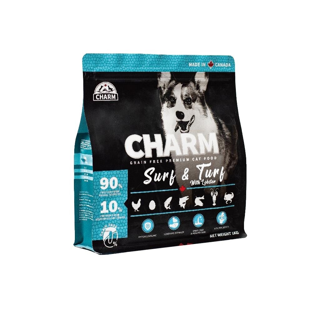 【旺生活】CHARM 野性魅力 犬糧 狗飼料 幼犬/成犬/海陸/羊肉/鮭魚｜1KG 寵物飼料-規格圖10