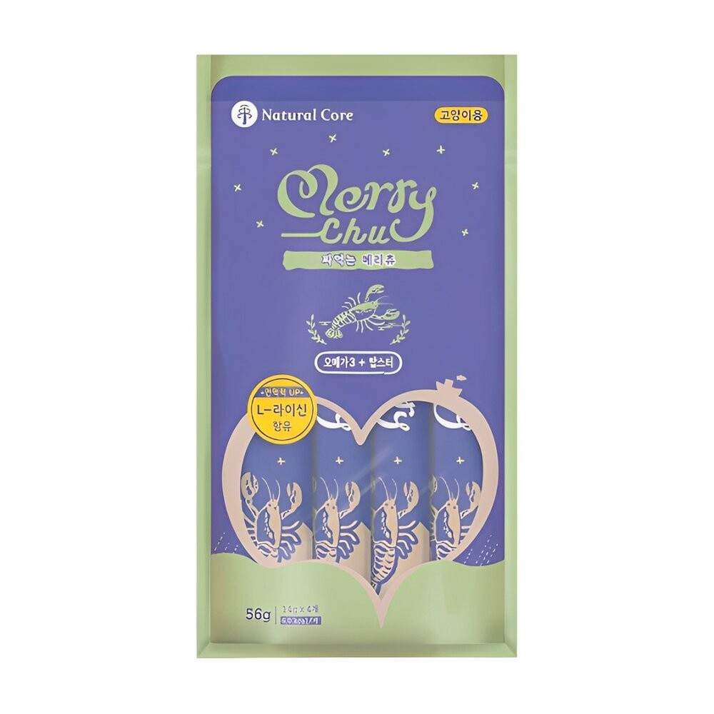 【旺生活】韓國 NATURAL CORE 自然核心 Merrychu離胺酸肉泥 保健肉泥 貓肉泥 肉泥-規格圖11