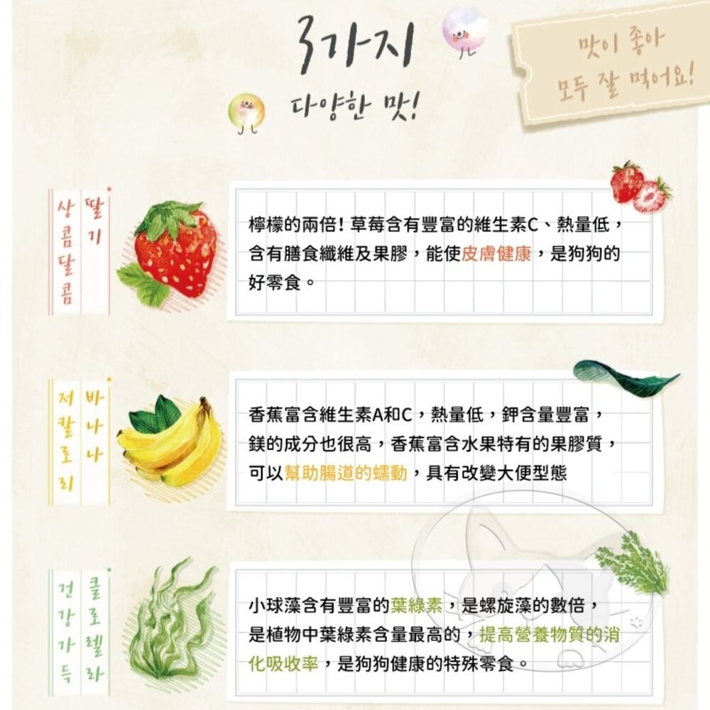 【旺生活】韓國 NATURAL CORE 自然核心 每日乳酸菌潔牙棒(3入6入) 狗零食 潔牙棒-細節圖9