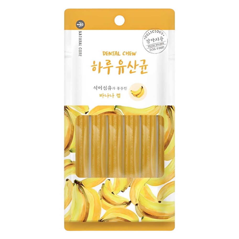 【旺生活】韓國 NATURAL CORE 自然核心 每日乳酸菌潔牙棒(3入6入) 狗零食 潔牙棒-規格圖11