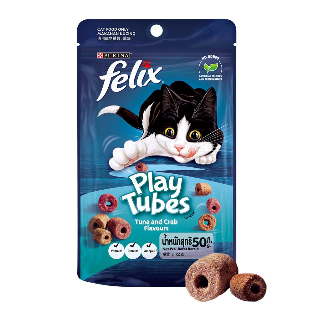 【旺生活】FELIX® 菲力貓 Play Tubes 香酥捲 50g 貓零食 餅乾 菲力貓 貓餅乾-規格圖10