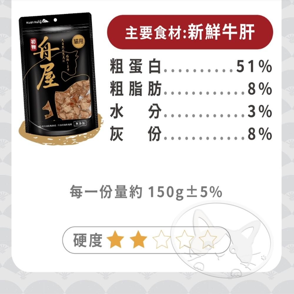 【旺生活】舟屋 貓用凍乾 貓零食 台灣製造 冷凍乾燥保留最原始的風味 營養豐富 高級美味享受-細節圖10