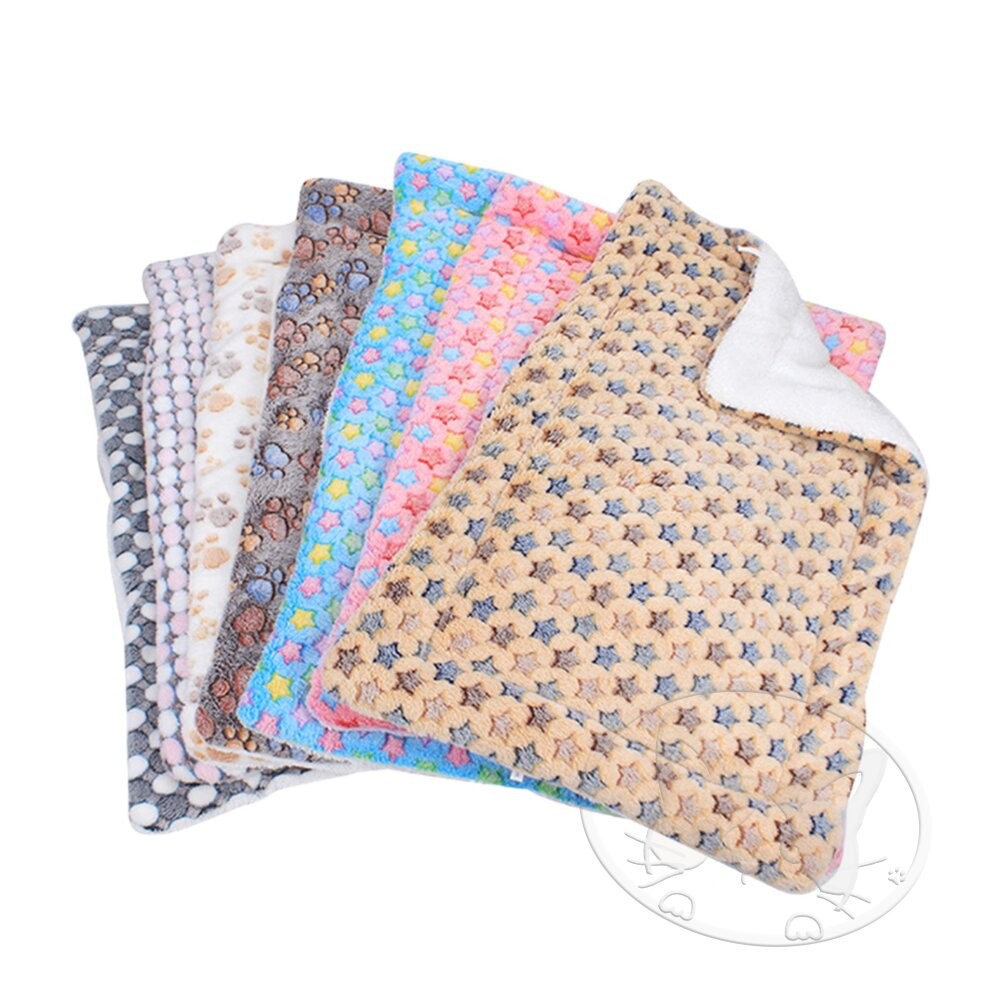 【旺生活】雙面毛毯厚棉墊 寵物墊 狗墊 貓墊 坐墊 腳踏墊 寵物睡墊 地墊 狗窩 軟墊 厚毯 小孩遊戲-細節圖2