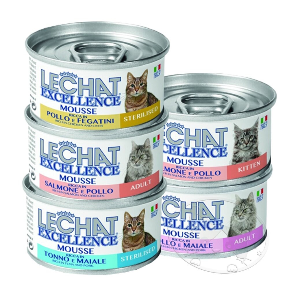 【旺生活】義大利 EXCELLENCE 卓越無穀主食貓罐 85g 貓主食罐 主食餐包 貓餐包-細節圖2