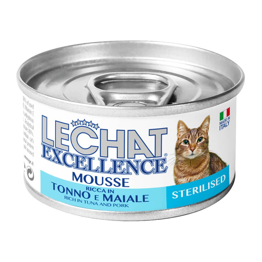 【旺生活】義大利 EXCELLENCE 卓越無穀主食貓罐 85g 貓主食罐 主食餐包 貓餐包-規格圖11