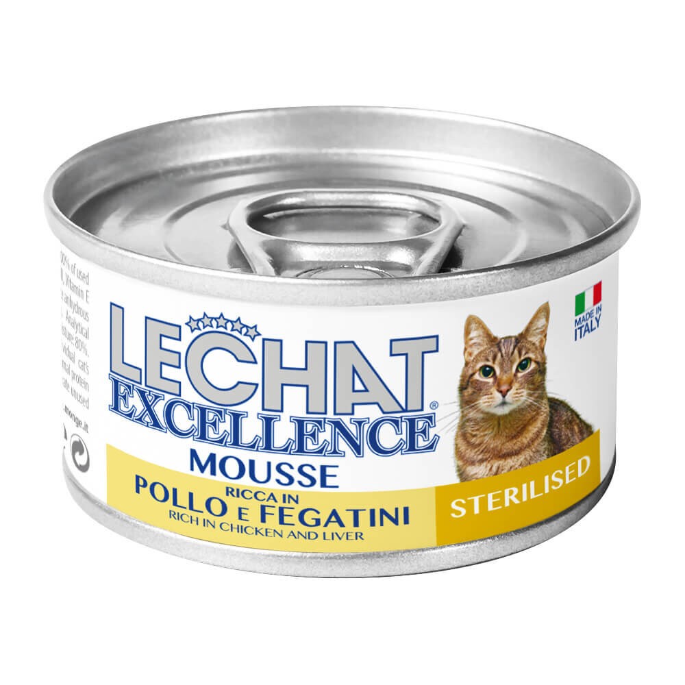 【旺生活】義大利 EXCELLENCE 卓越無穀主食貓罐 85g 貓主食罐 主食餐包 貓餐包-規格圖11