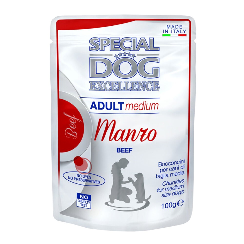 【旺生活】義大利 EXCELLENCE卓越無穀主食犬餐包丨100g丨 犬餐包 寵物食品-規格圖11