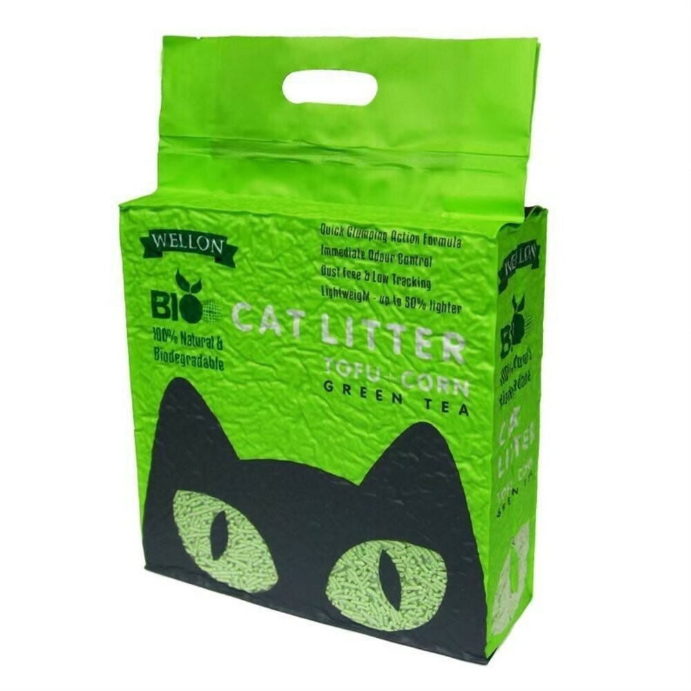 【旺生活】BIO Cat 豆腐貓砂 細顆粒 2.0mm 6L 強凝結低粉塵 除臭環保貓砂-規格圖8