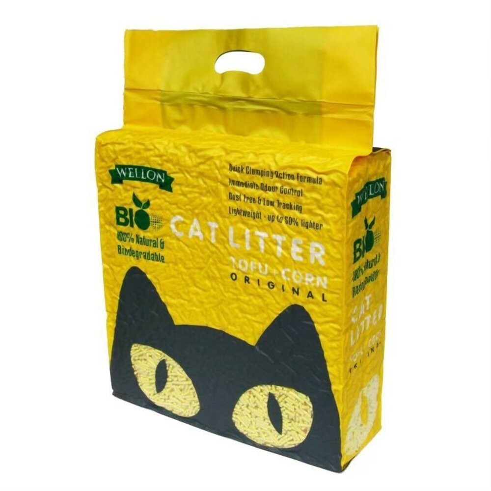 【旺生活】BIO Cat 豆腐貓砂 細顆粒 2.0mm 6L 強凝結低粉塵 除臭環保貓砂-規格圖8
