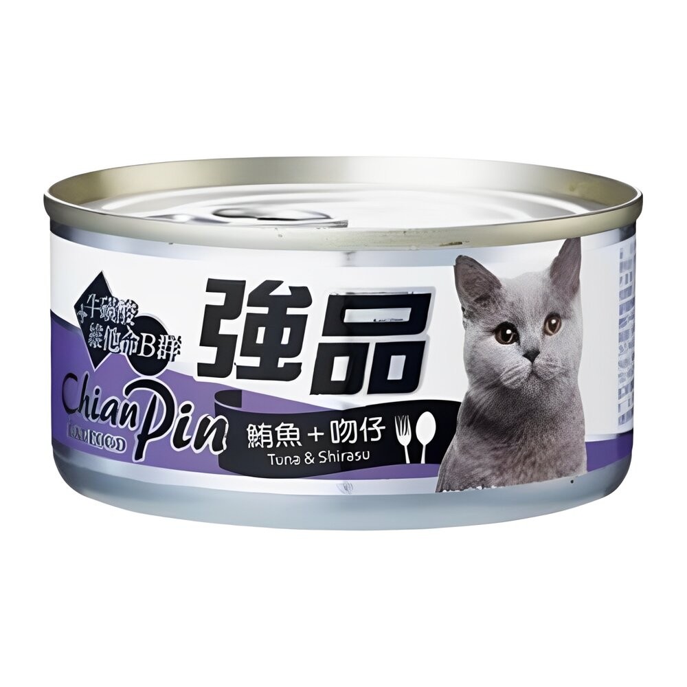 【旺生活】Chian Pin 強品 貓罐 170G 【整箱24入】鮪魚貓罐 副食罐 貓濕糧-規格圖7