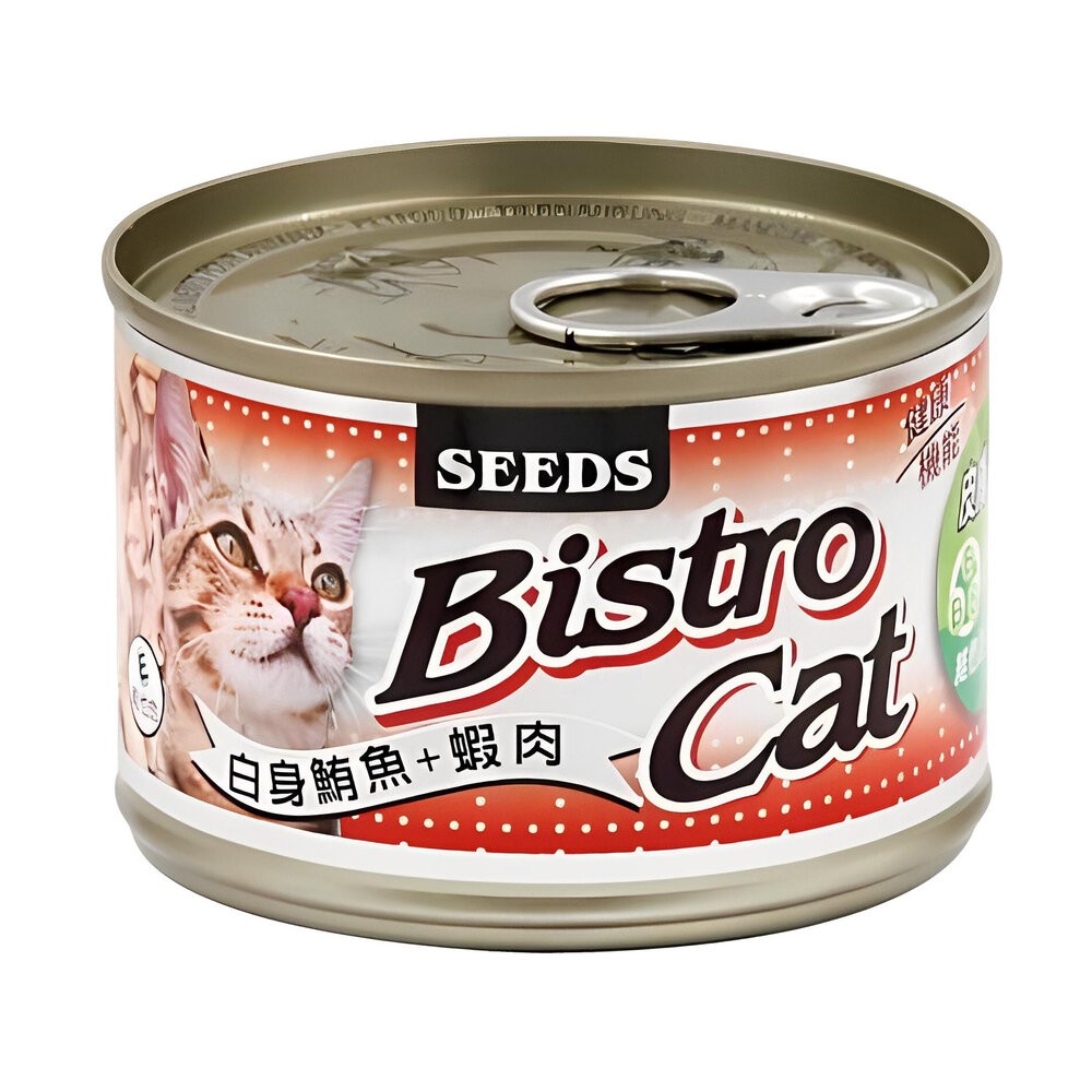 【旺生活】Bistro Cat特級銀貓健康餐罐 貓餐罐 副食罐 170G/24入 寵物罐頭 膠凍罐 鮪魚-規格圖7