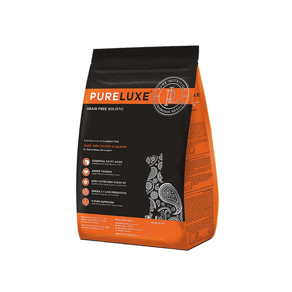 【旺生活】純華 PURELUXE 鮮肉貓糧 無榖飼料 大包裝 寵物飼料 貓飼料 鮮肉無穀-規格圖6