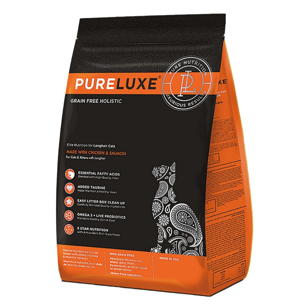 【旺生活】純華 PURELUXE 鮮肉貓糧 無榖飼料 大包裝 寵物飼料 貓飼料 鮮肉無穀-規格圖6