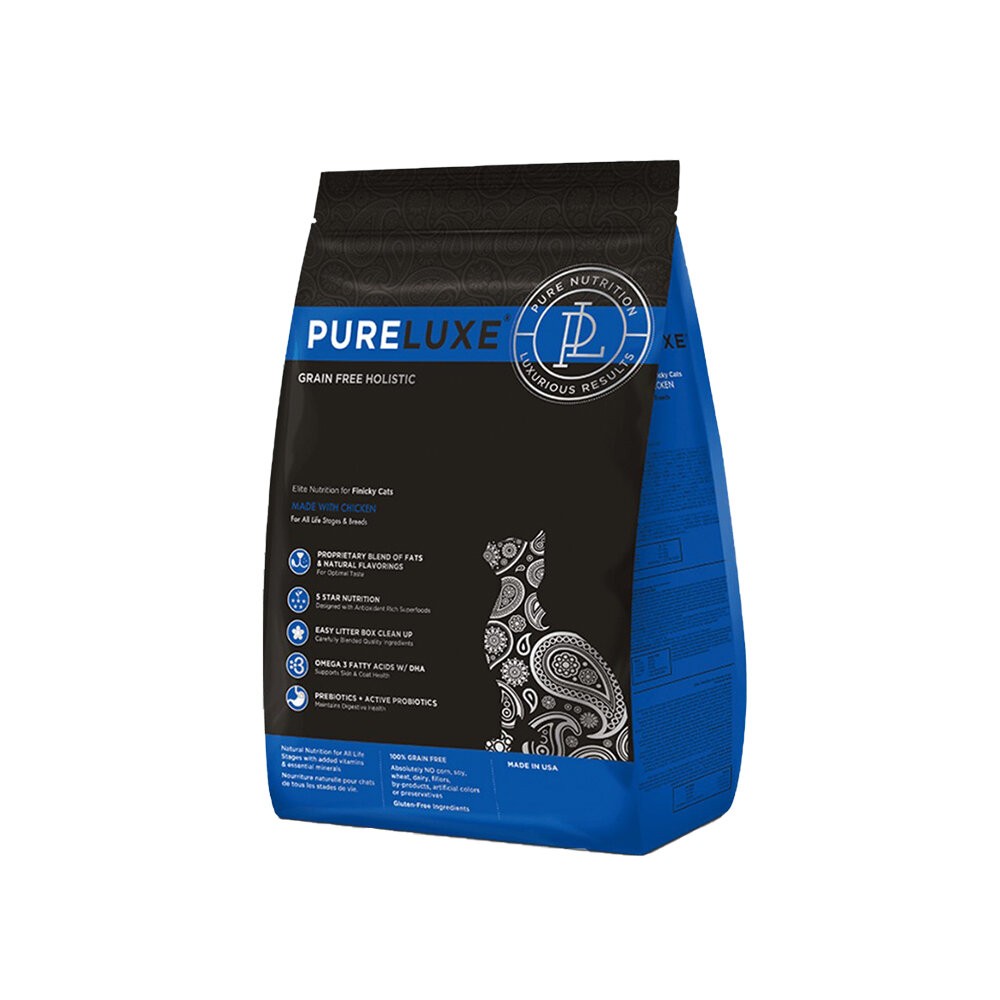【旺生活】純華 PURELUXE 鮮肉貓糧 無榖飼料 大包裝 寵物飼料 貓飼料 鮮肉無穀-規格圖6