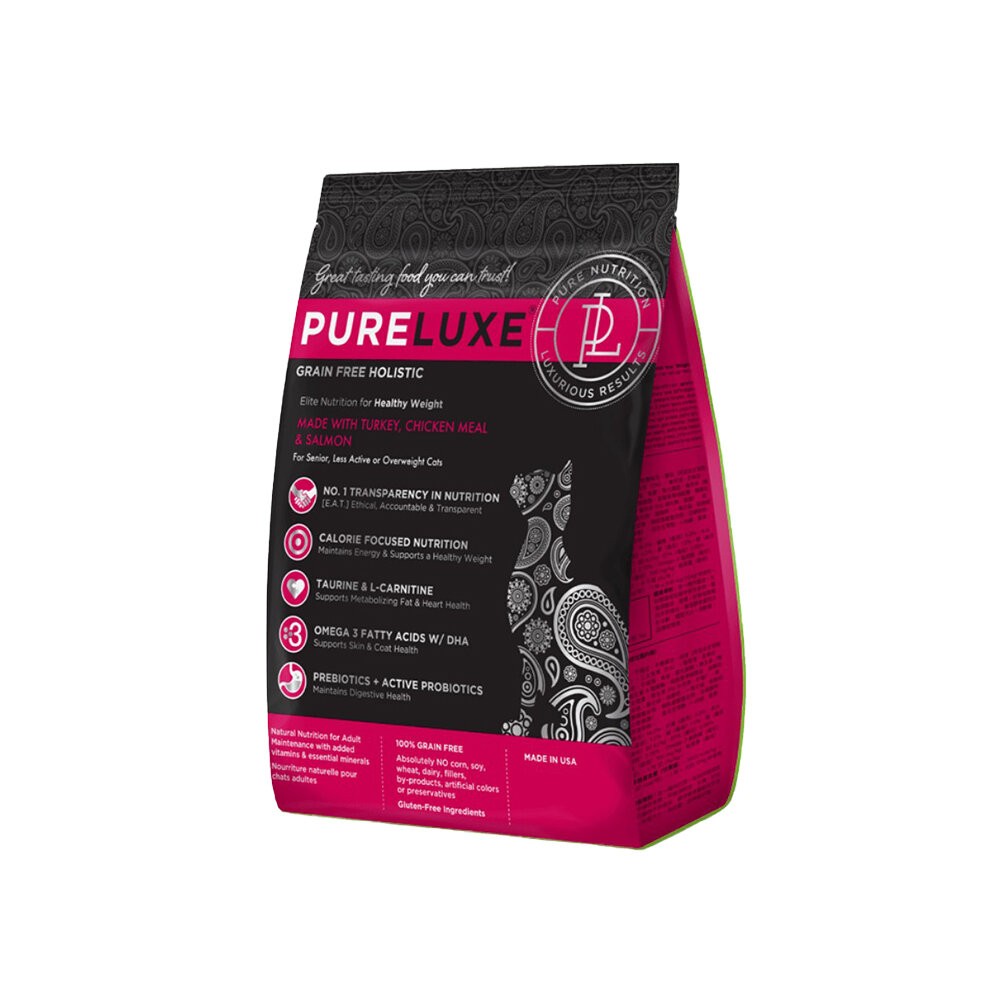 【旺生活】純華 PURELUXE 鮮肉貓糧 無榖飼料 大包裝 寵物飼料 貓飼料 鮮肉無穀-規格圖6