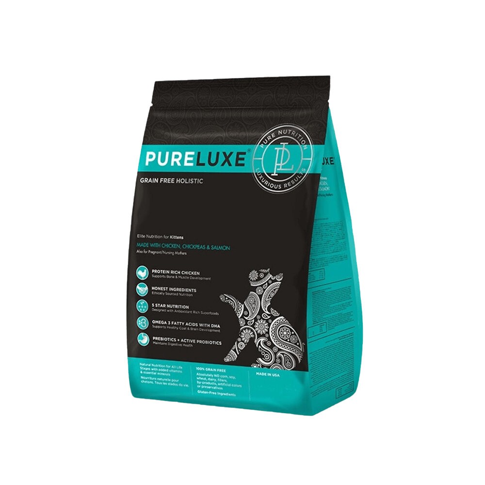 【旺生活】純華 PURELUXE 鮮肉貓糧 無榖飼料 大包裝 寵物飼料 貓飼料 鮮肉無穀-規格圖6