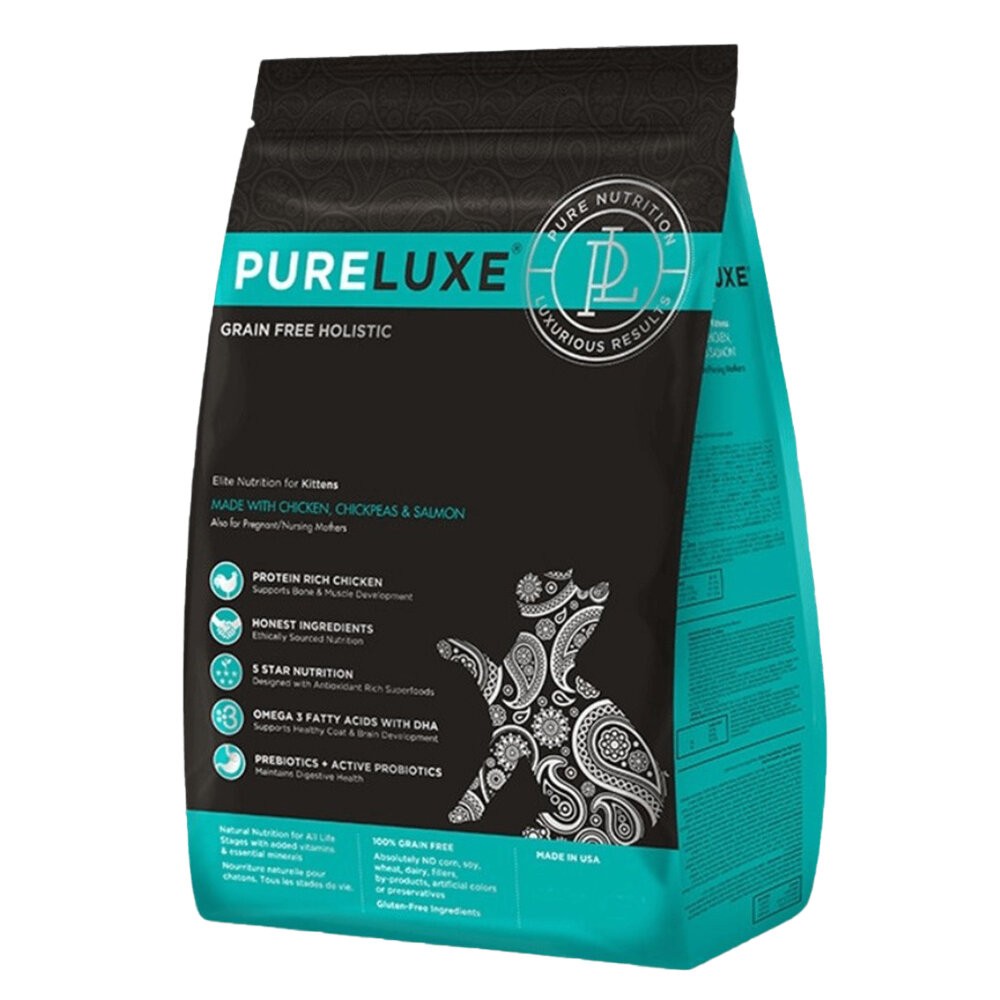 【旺生活】純華 PURELUXE 鮮肉貓糧 無榖飼料 大包裝 寵物飼料 貓飼料 鮮肉無穀-規格圖6