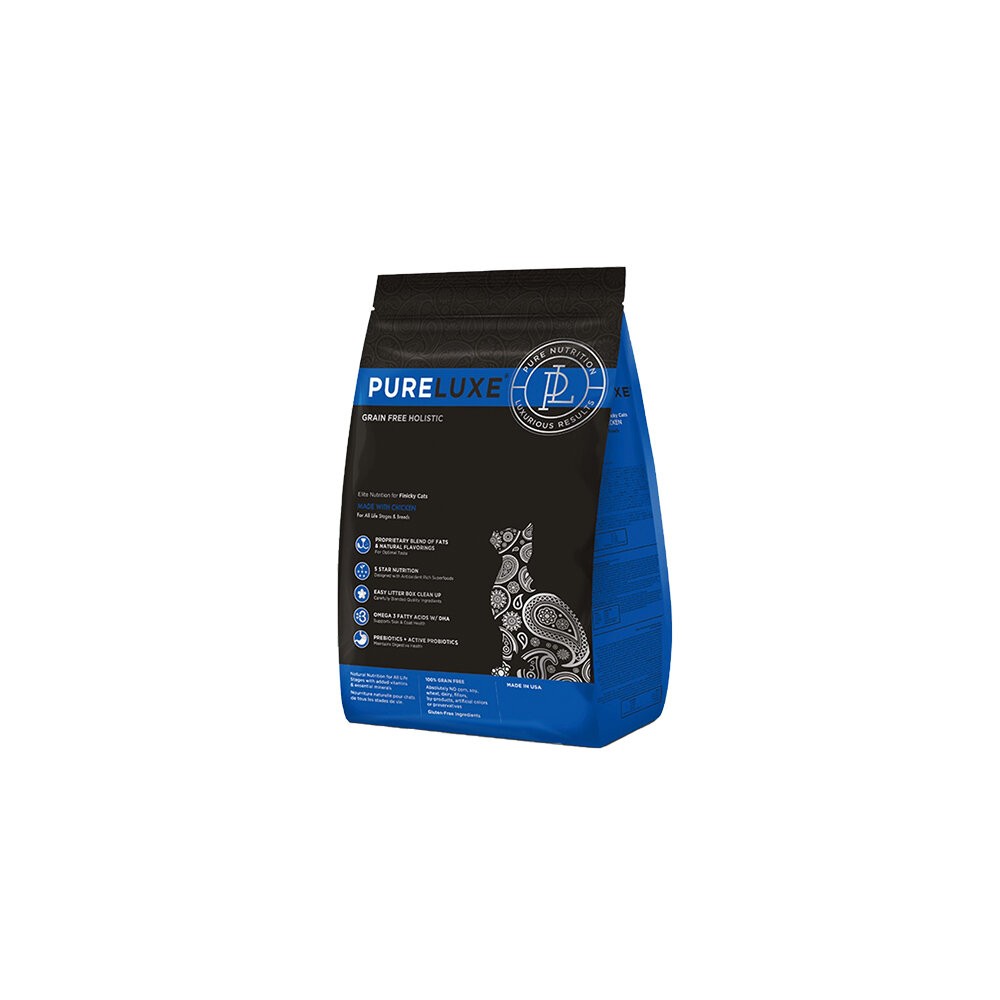 【旺生活】純華 PURELUXE 鮮肉貓糧 無榖飼料 400G 寵物飼料 貓飼料 鮮肉無穀-規格圖6