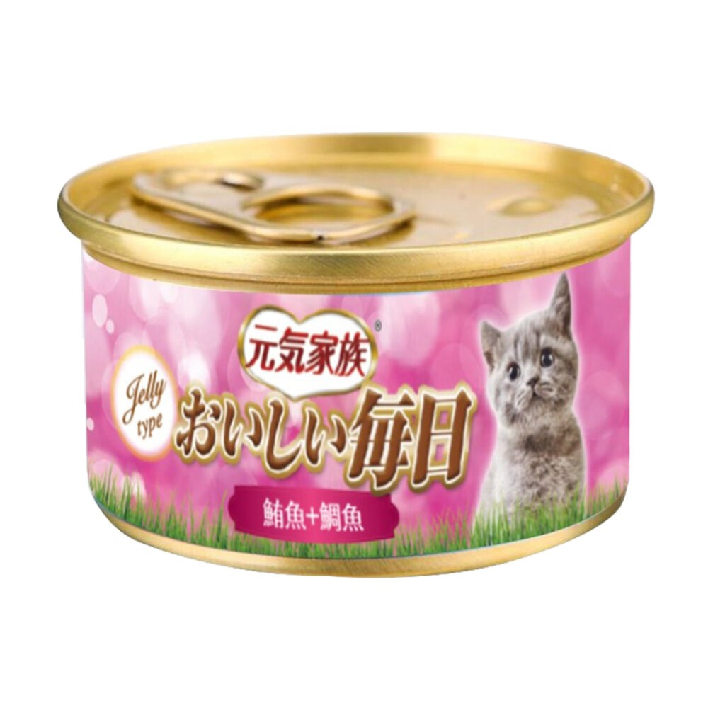 鮪魚+鯛魚 (80g*24入)