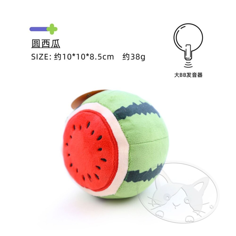 【旺生活】Aduck 犬用玩具 水果系列 寵物毛絨玩具 狗狗玩具 毛絨玩具-細節圖5