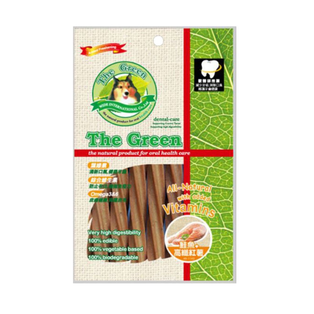 【旺生活】The Green星型潔牙棒 6支入/包 星型潔牙骨 寵物潔牙棒 狗潔牙骨-規格圖7