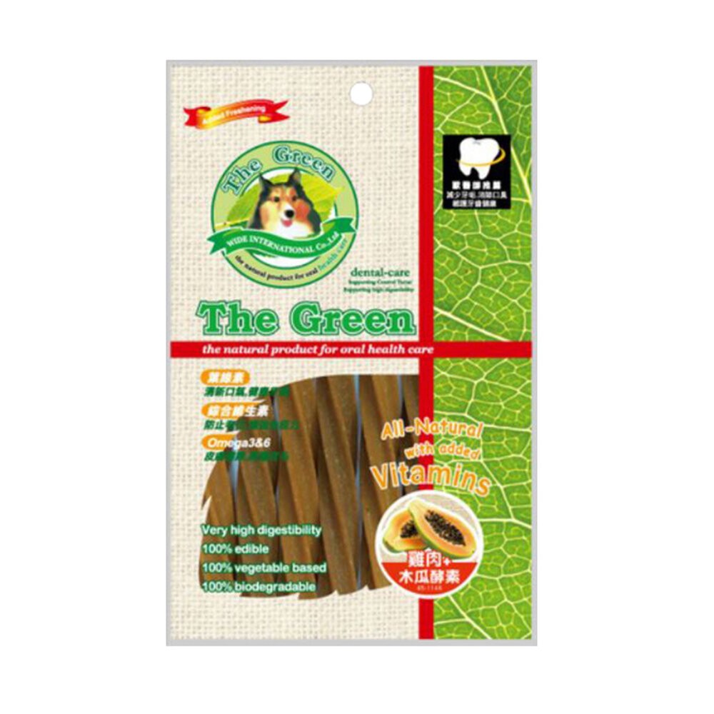 【旺生活】The Green星型潔牙棒 6支入/包 星型潔牙骨 寵物潔牙棒 狗潔牙骨-規格圖7
