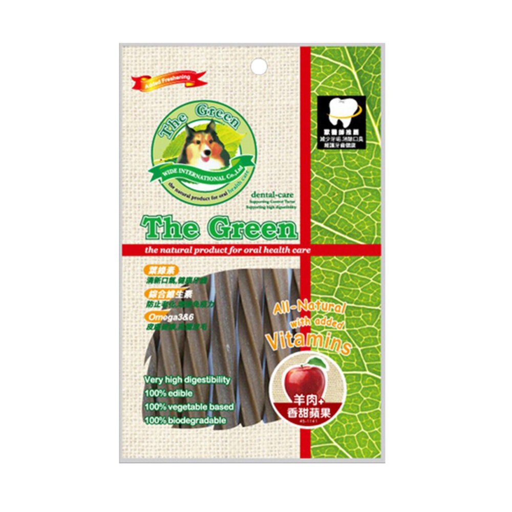 【旺生活】The Green星型潔牙棒 6支入/包 星型潔牙骨 寵物潔牙棒 狗潔牙骨-規格圖7