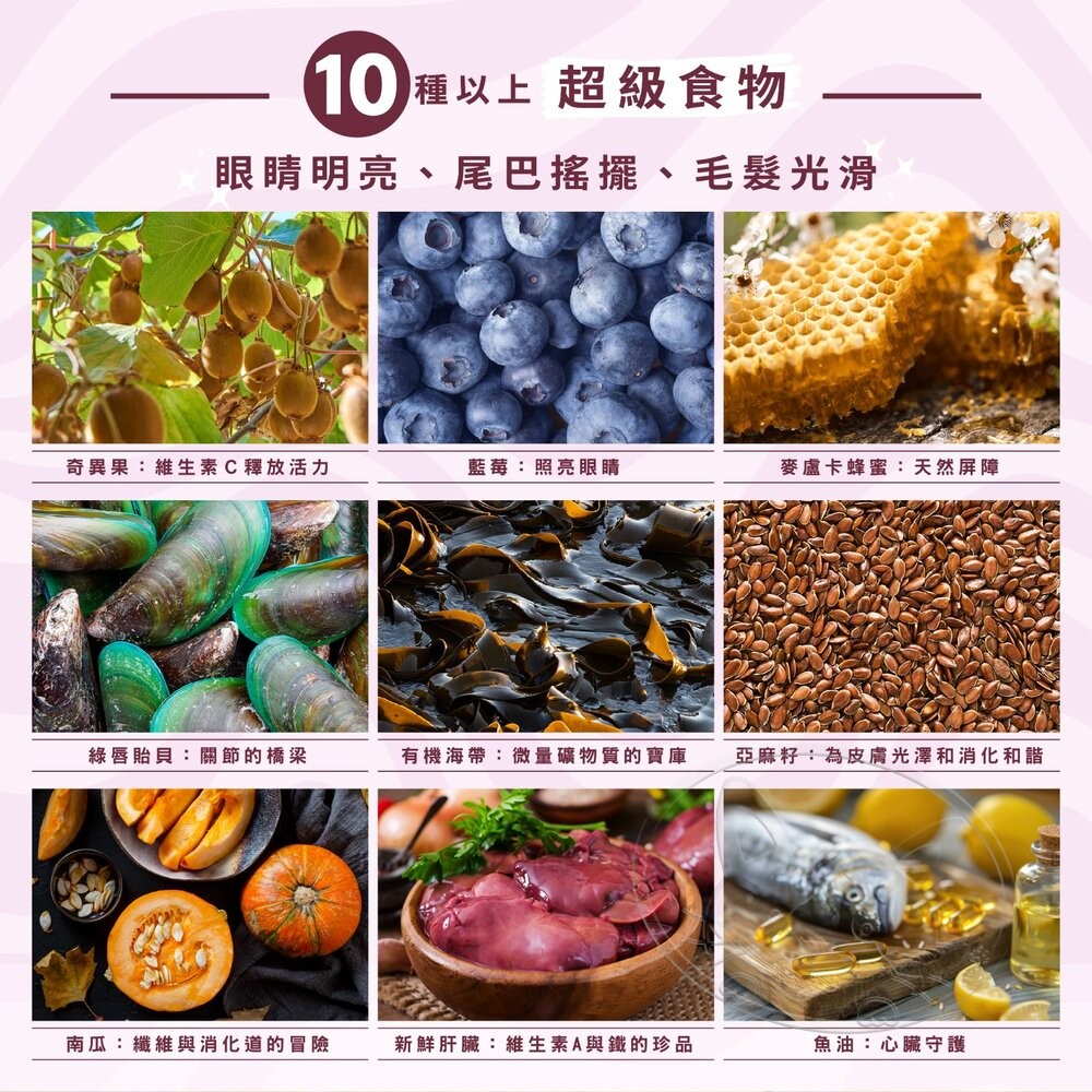 【旺生活】SOULMATE 索美達 紐西蘭凍乾生食餐 凍乾貓糧 貓糧 400G 貓糧 貓飼料 貓肉片-細節圖11