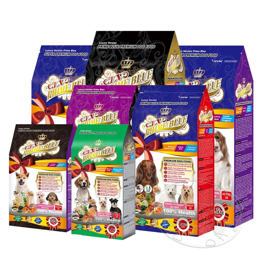 【旺生活】PrimeBlue LV 藍帶精選頂級狗糧 15KG-18KG 狗飼料 LV藍帶狗飼料-細節圖2