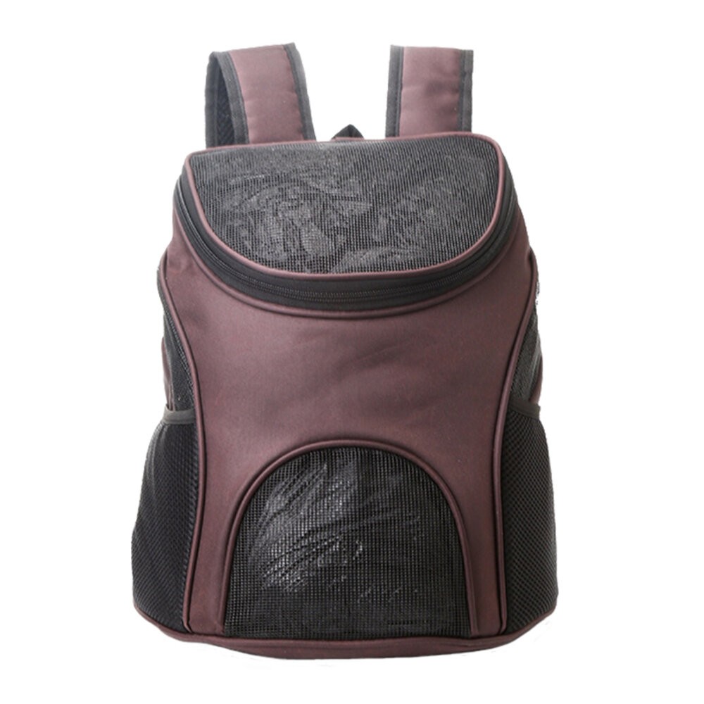 【旺生活】透氣輕便胸前包 寵物背包 單肩包 外出便攜透氣背包 寵物外出包 貓狗斜背包 大空間-規格圖8