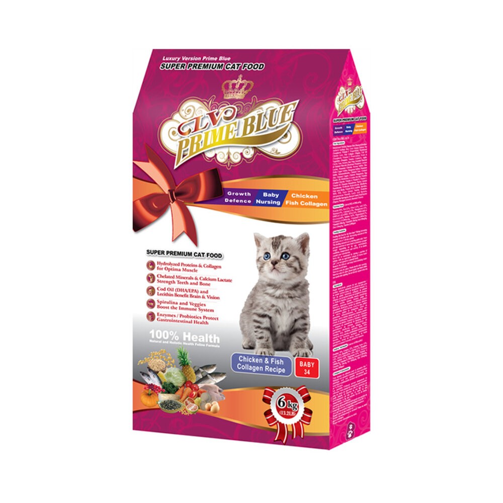 特級幼貓(雞肉鱈魚+藍藻)18kg