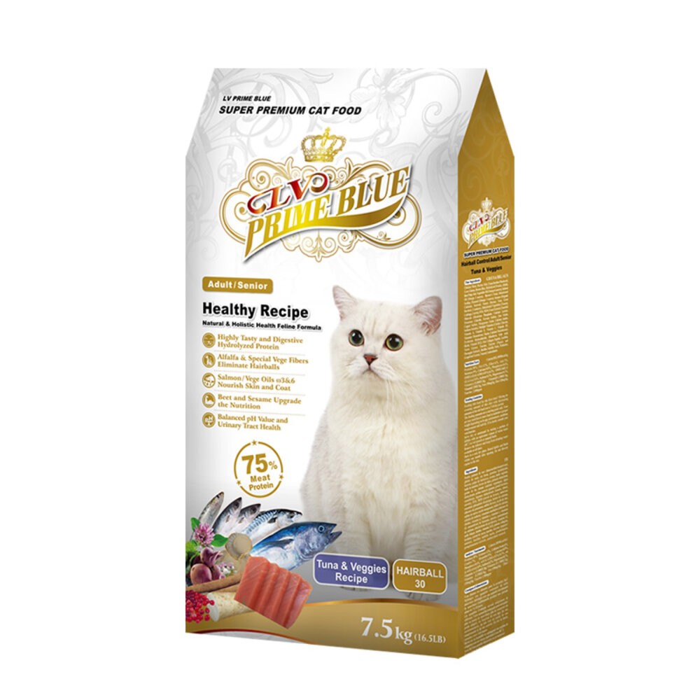 【旺生活】PrimeBlue LV 藍帶精選頂級貓糧  大包裝 寵物食品  貓糧 雞肉底-規格圖8
