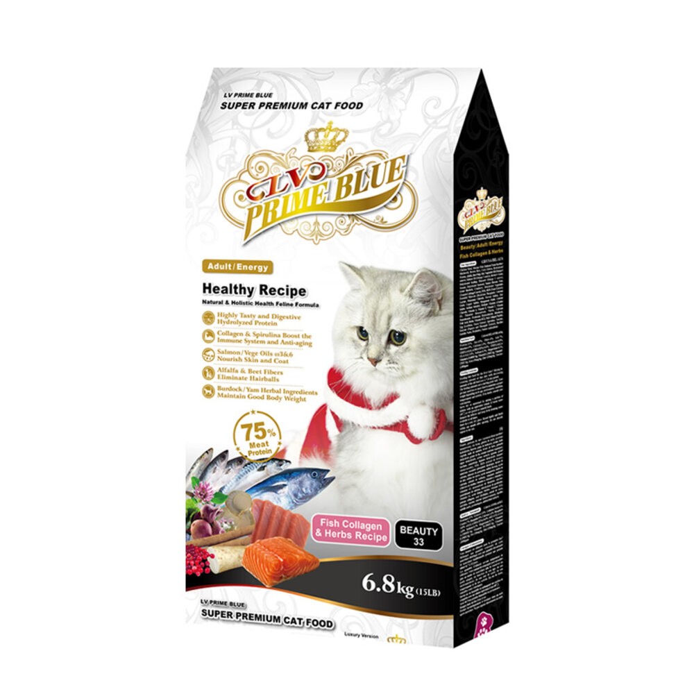 美容成貓(魚膠原蛋白+藍藻)18kg
