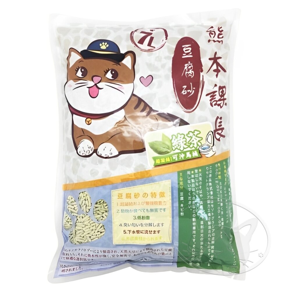 【旺生活】日本 熊本課長豆腐砂 7L 2.8kg/包 貓砂 豆腐砂 可沖馬桶 除臭 凝結力強-細節圖4