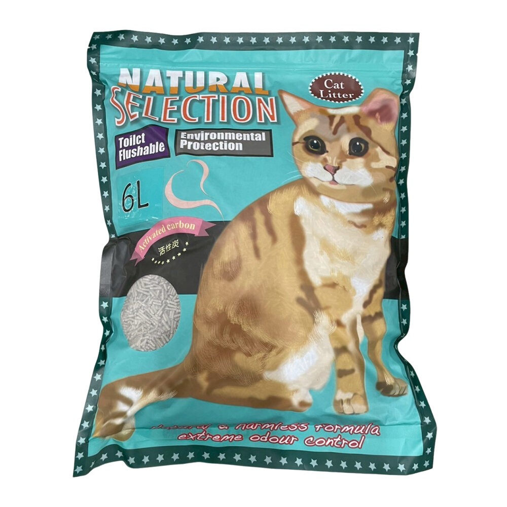 【旺生活】天然選擇 豆腐貓砂 6L 6包入組 貓砂 豆腐貓砂 豆腐砂 超凝貓砂 可沖馬桶-規格圖5