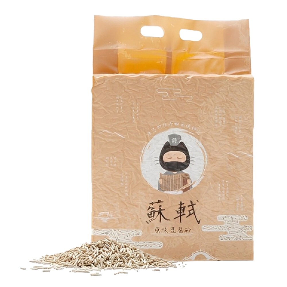 【旺生活】貓侍Catpool 蘇軾豆腐砂 6L 豆腐砂 豆腐貓砂 貓砂 可沖馬桶 貓廁所-規格圖11