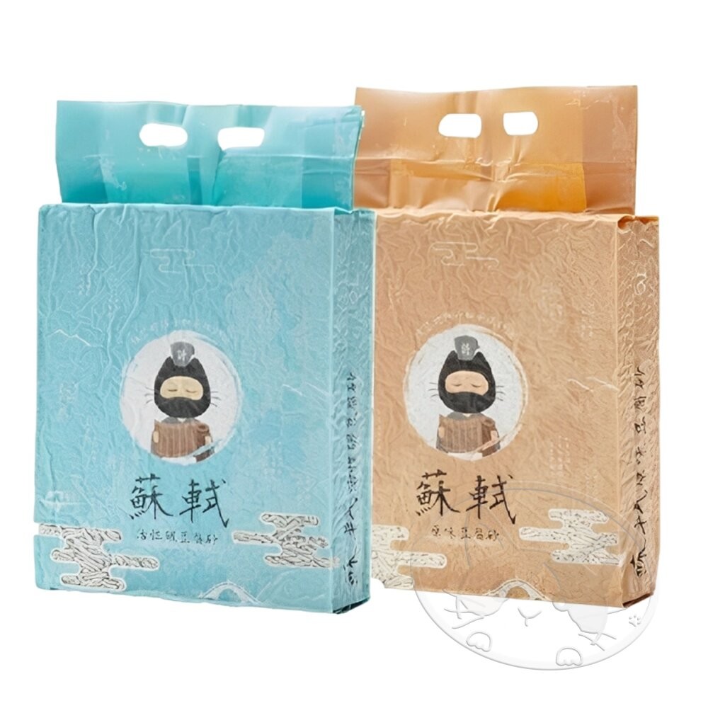 【旺生活】貓侍Catpool 蘇軾豆腐砂 6L 8包入 豆腐砂 豆腐貓砂 貓砂 可沖馬桶 貓廁所-細節圖2