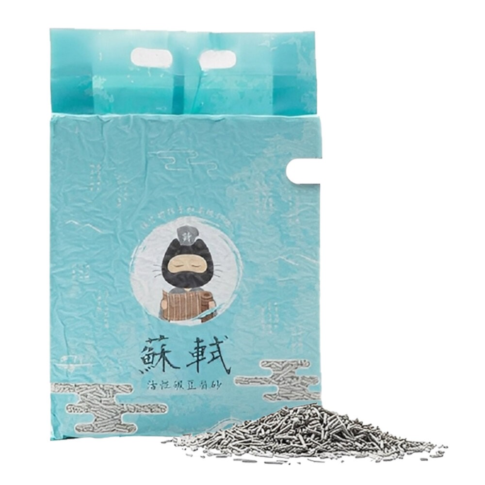 【旺生活】貓侍Catpool 蘇軾豆腐砂 6L 8包入 豆腐砂 豆腐貓砂 貓砂 可沖馬桶 貓廁所-規格圖11