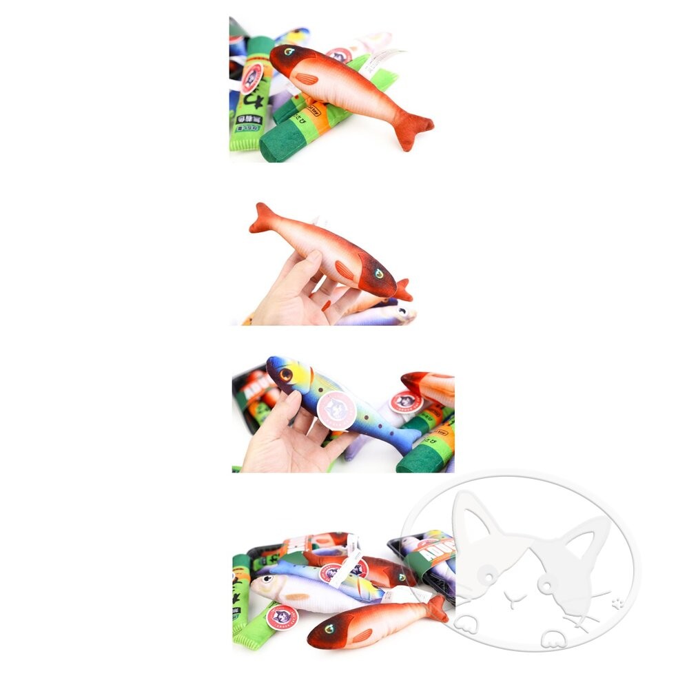 【旺生活】紅鮭魚 日本Aduck 貓薄荷海鮮/魚壽司  貓薄荷玩具 貓玩具 貓薄荷 鮭魚-細節圖5
